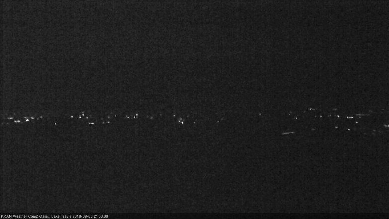 Lake Travis webcam, September 3, 2018 8:55 PM CT
