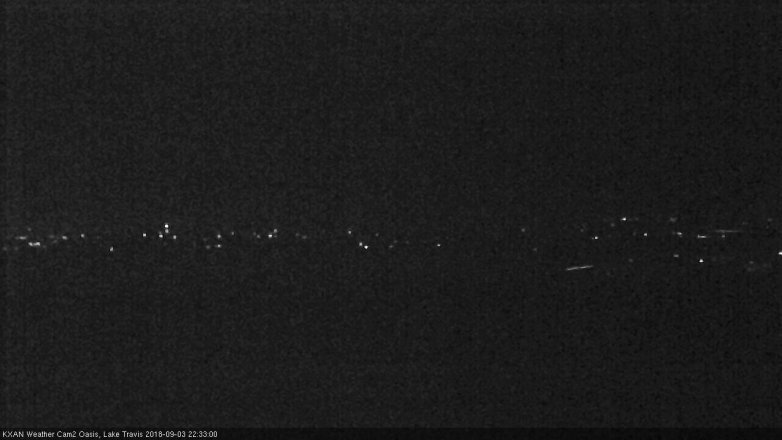 Lake Travis webcam, September 3, 2018 9:35 PM CT