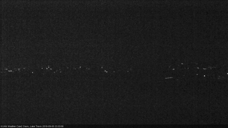 Lake Travis webcam, September 3, 2018 10:35 PM CT
