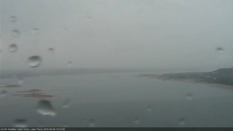 Lake Travis webcam, September 4, 2018 9:20 AM CT