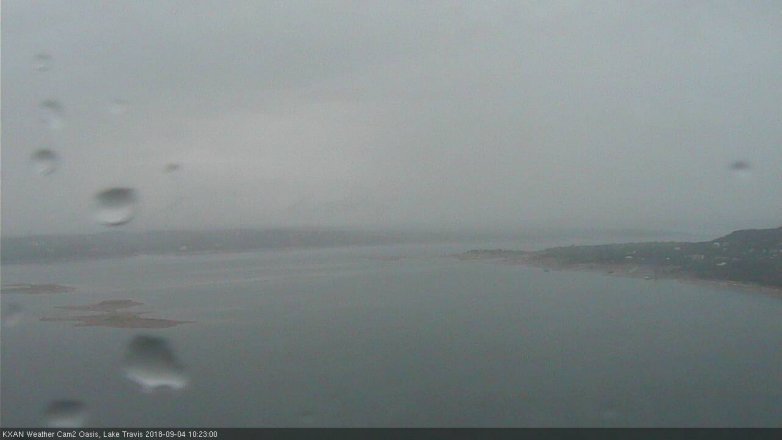 Lake Travis webcam, September 4, 2018 9:25 AM CT