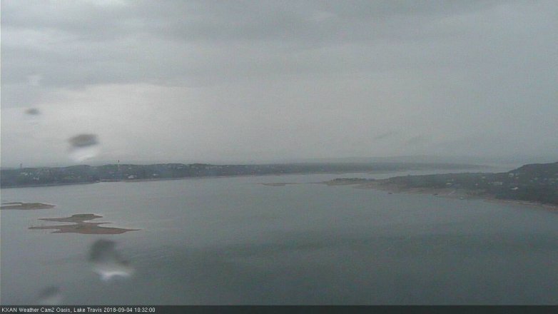 Lake Travis webcam, September 4, 2018 9:35 AM CT