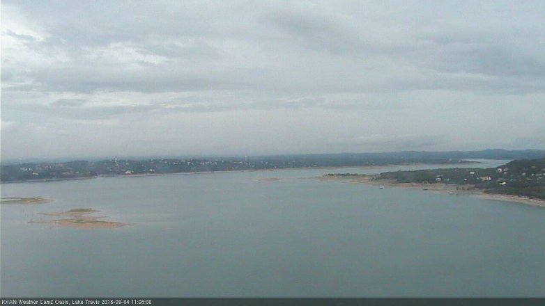 Lake Travis webcam, September 4, 2018 10:10 AM CT