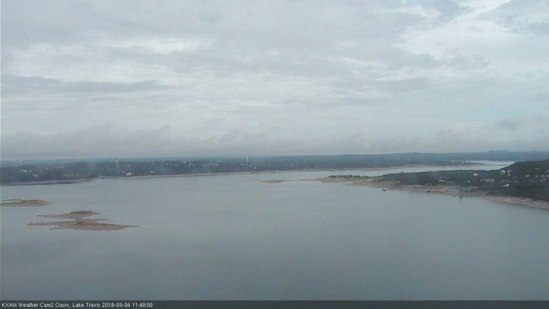 Lake Travis webcam, September 4, 2018 10:50 AM CT
