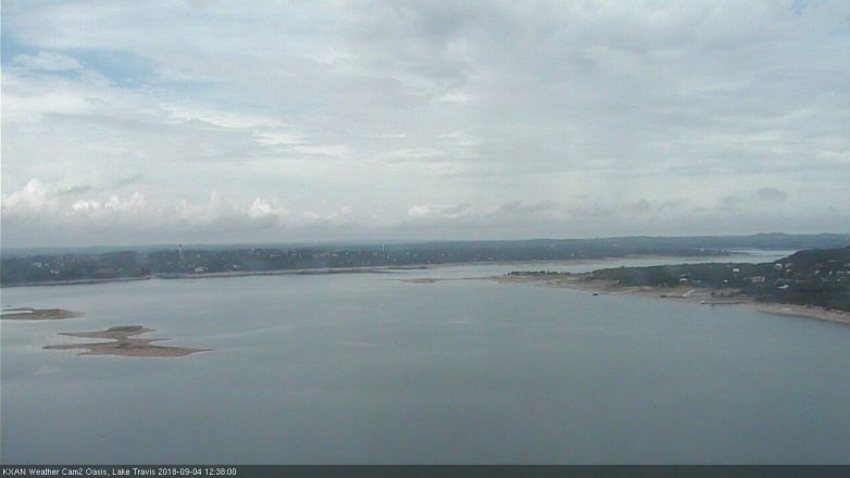 Lake Travis webcam, September 4, 2018 11:40 AM CT
