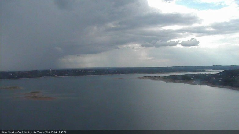 Lake Travis webcam, September 4, 2018 4:50 PM CT