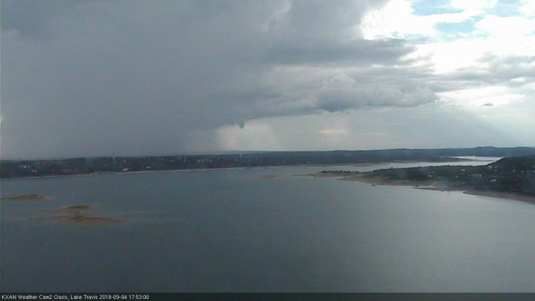 Lake Travis webcam, September 4, 2018 4:55 PM CT