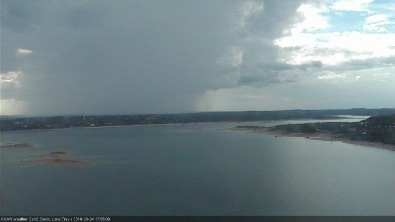 Lake Travis webcam, September 4, 2018 5:00 PM CT