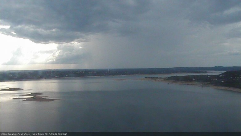 Lake Travis webcam, September 4, 2018 5:25 PM CT