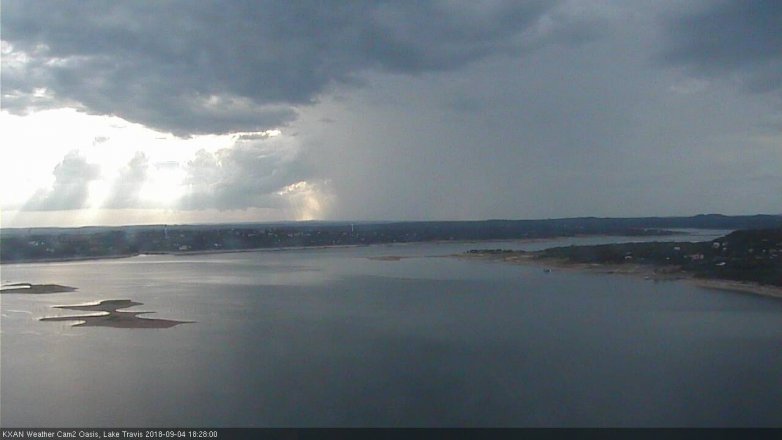 Lake Travis webcam, September 4, 2018 5:30 PM CT