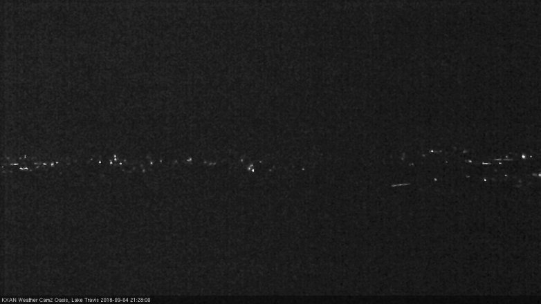Lake Travis webcam, September 4, 2018 8:30 PM CT