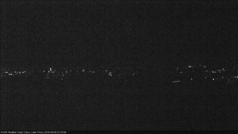 Lake Travis webcam, September 4, 2018 8:55 PM CT