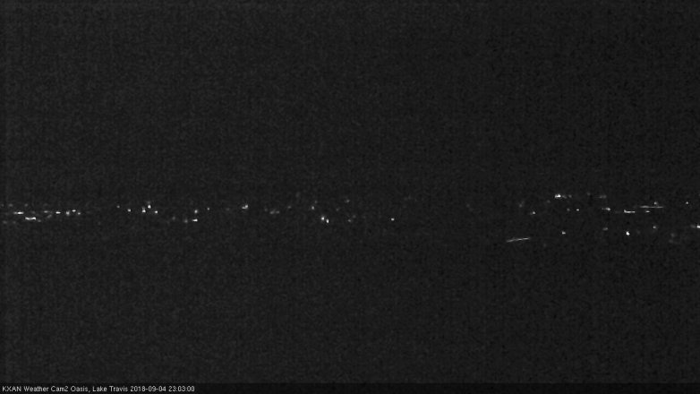 Lake Travis webcam, September 4, 2018 10:05 PM CT