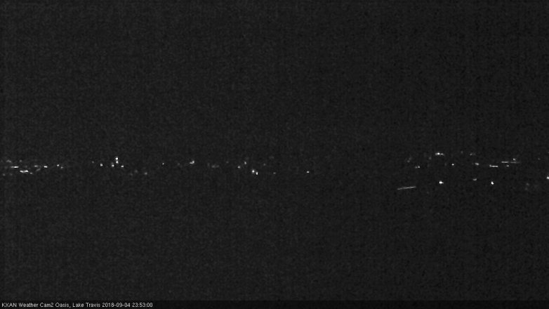 Lake Travis webcam, September 4, 2018 10:55 PM CT