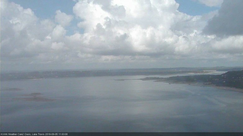 Lake Travis webcam, September 5, 2018 10:05 AM CT