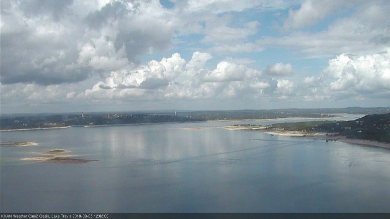 Lake Travis webcam, September 5, 2018 11:05 AM CT