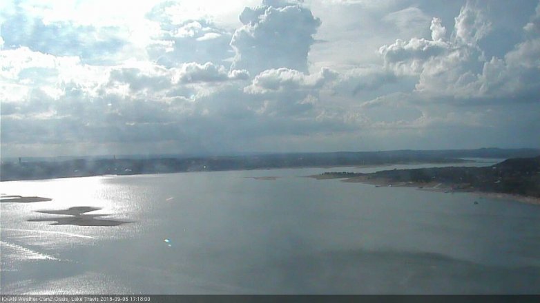 Lake Travis webcam, September 5, 2018 4:20 PM CT