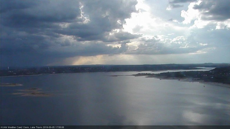 Lake Travis webcam, September 5, 2018 5:00 PM CT