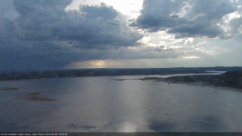 Lake Travis webcam, September 5, 2018 5:10 PM CT