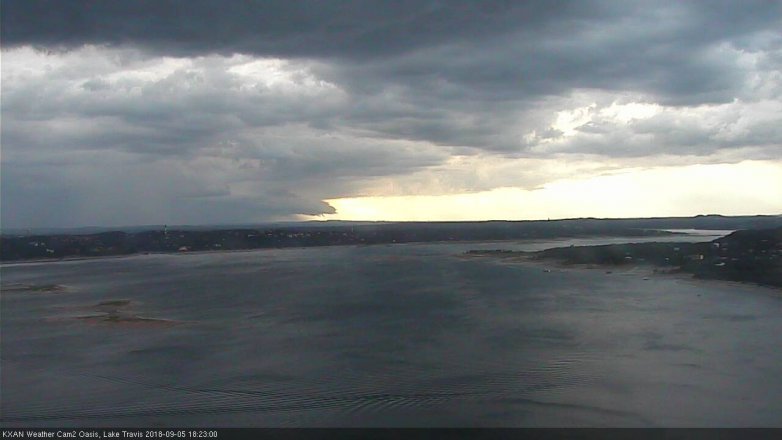 Lake Travis webcam, September 5, 2018 5:25 PM CT