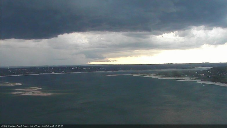 Lake Travis webcam, September 5, 2018 5:35 PM CT