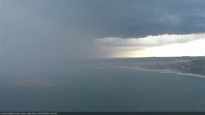 Lake Travis webcam, September 5, 2018 5:45 PM CT