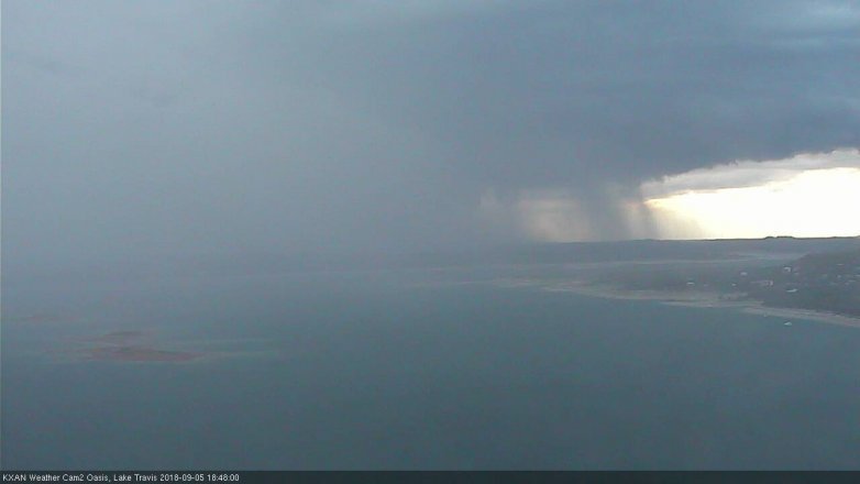 Lake Travis webcam, September 5, 2018 5:50 PM CT