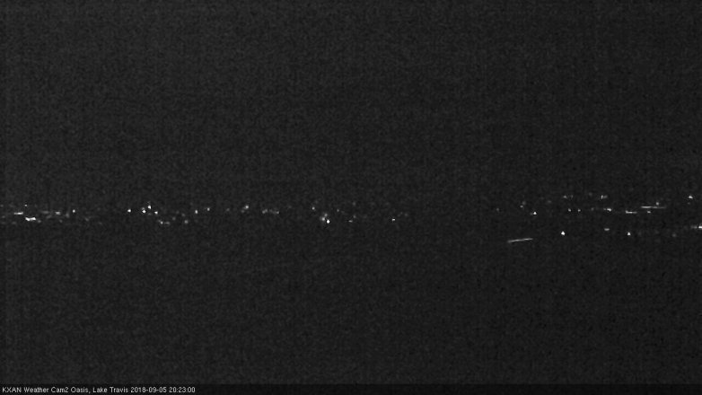 Lake Travis webcam, September 5, 2018 7:25 PM CT
