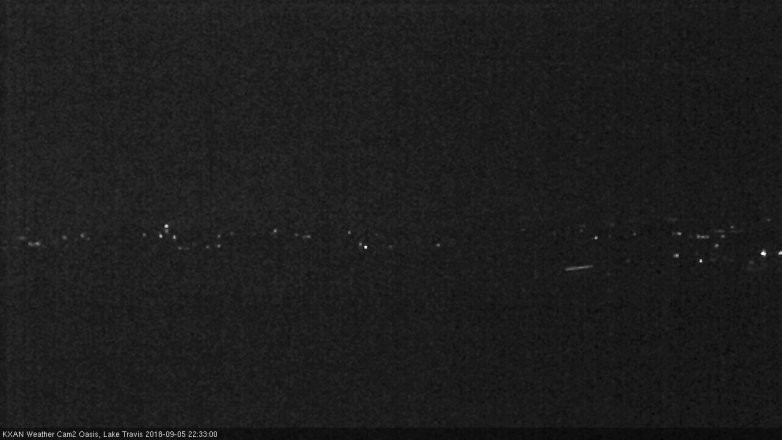 Lake Travis webcam, September 5, 2018 9:35 PM CT