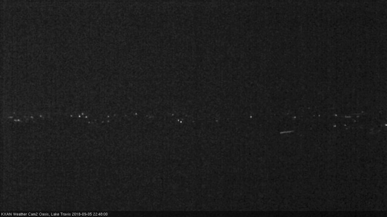 Lake Travis webcam, September 5, 2018 9:50 PM CT