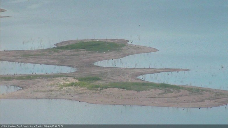 Lake Travis webcam, September 6, 2018 9:55 AM CT
