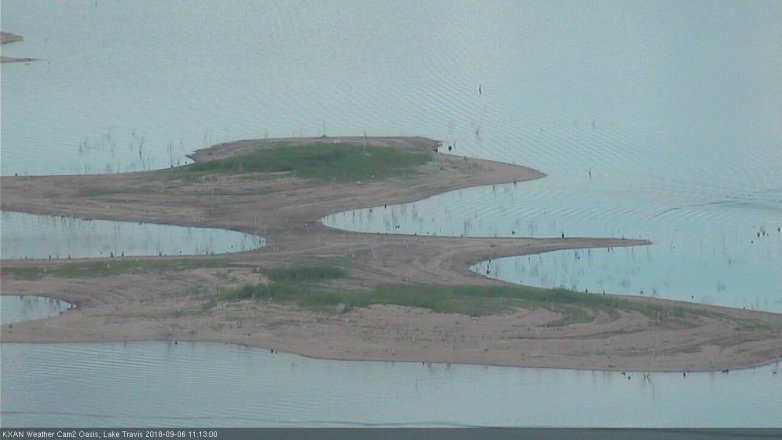 Lake Travis webcam, September 6, 2018 10:15 AM CT