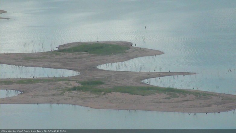 Lake Travis webcam, September 6, 2018 10:25 AM CT