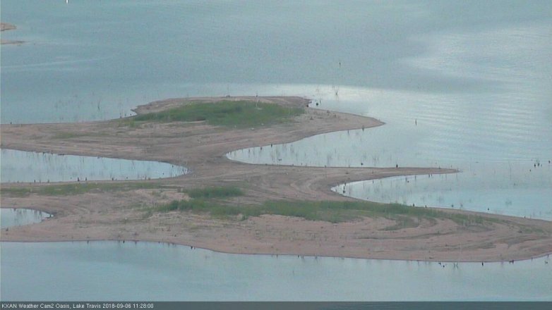 Lake Travis webcam, September 6, 2018 10:30 AM CT