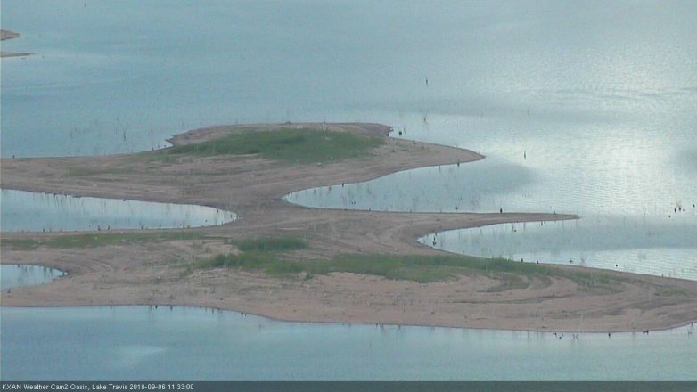 Lake Travis webcam, September 6, 2018 10:35 AM CT