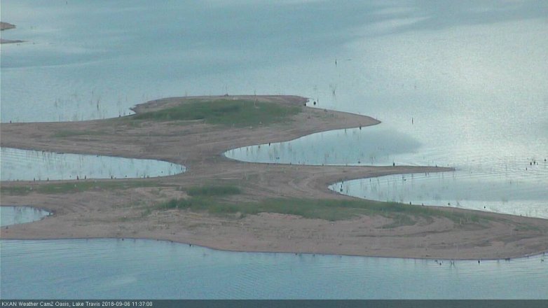 Lake Travis webcam, September 6, 2018 10:40 AM CT