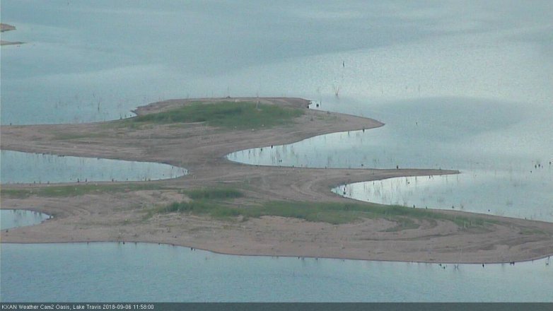 Lake Travis webcam, September 6, 2018 11:00 AM CT