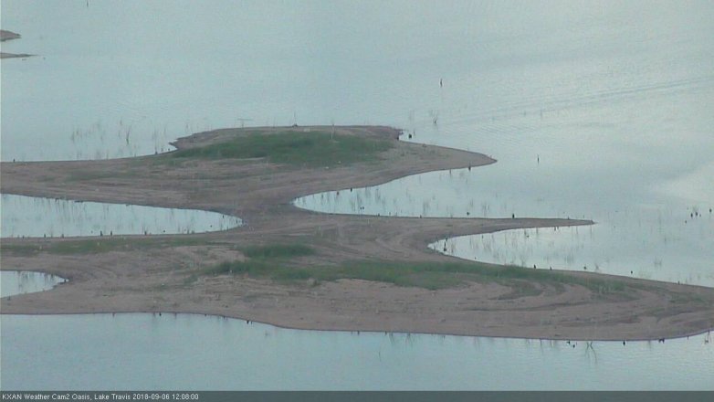 Lake Travis webcam, September 6, 2018 11:10 AM CT