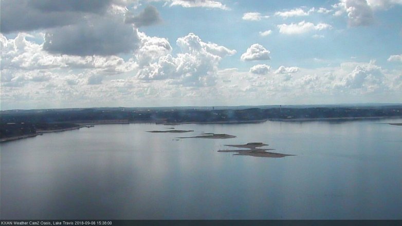 Lake Travis webcam, September 6, 2018 2:40 PM CT