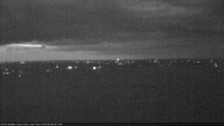 Lake Travis webcam, September 6, 2018 7:15 PM CT