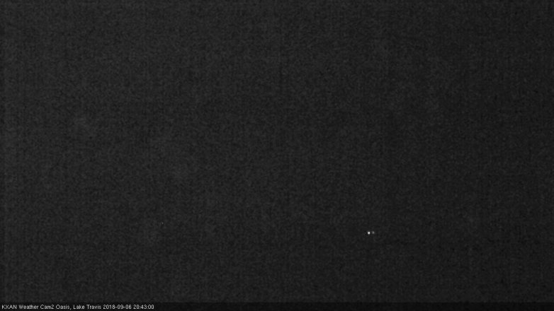 Lake Travis webcam, September 6, 2018 7:45 PM CT