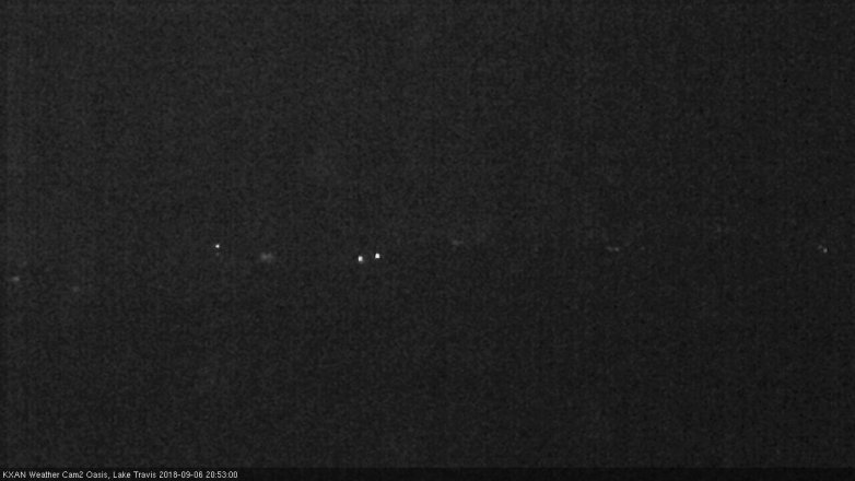 Lake Travis webcam, September 6, 2018 7:55 PM CT