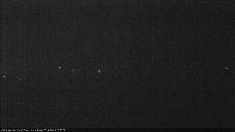 Lake Travis webcam, September 6, 2018 8:00 PM CT