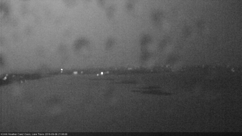 Lake Travis webcam, September 6, 2018 8:10 PM CT