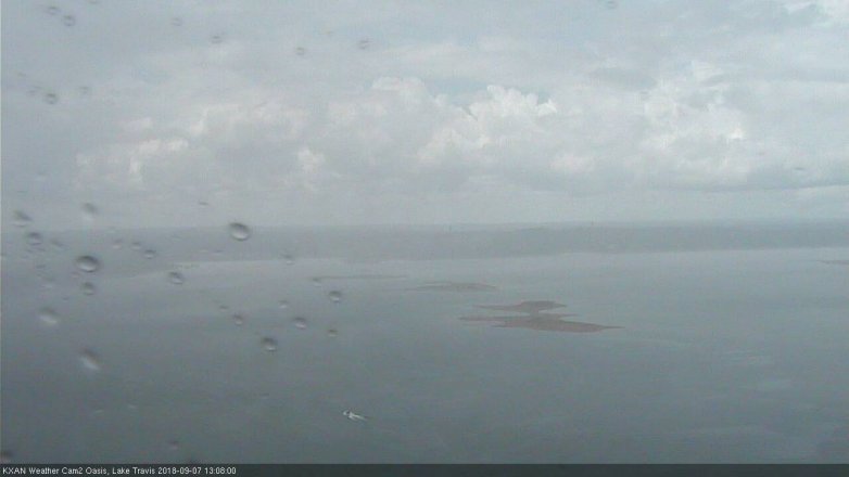 Lake Travis webcam, September 7, 2018 12:10 PM CT
