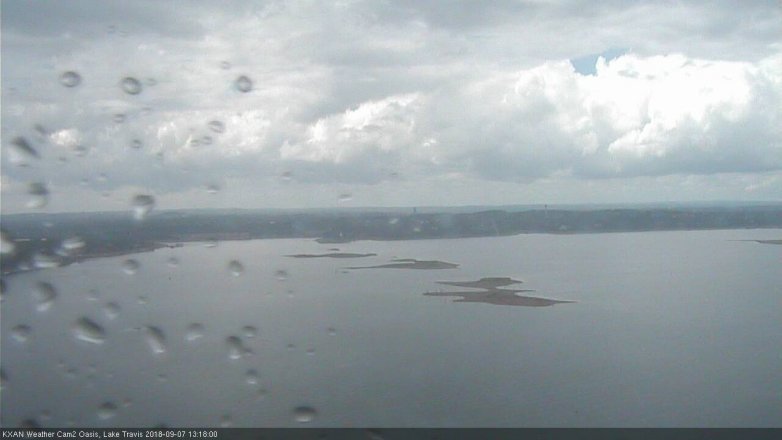Lake Travis webcam, September 7, 2018 12:20 PM CT