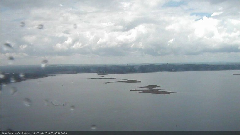 Lake Travis webcam, September 7, 2018 12:25 PM CT