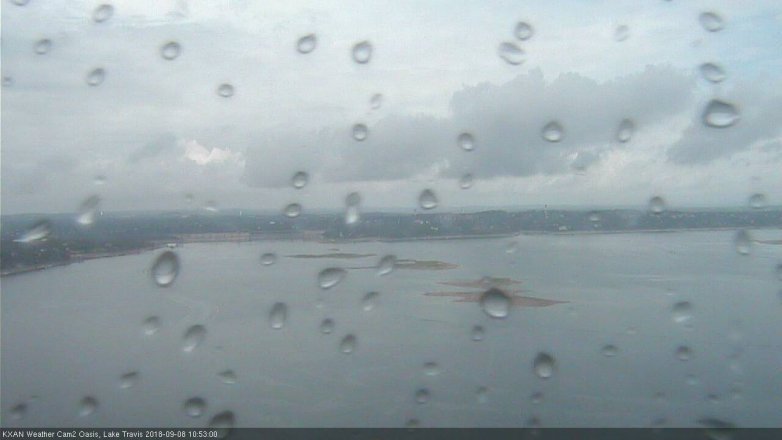 Lake Travis webcam, September 8, 2018 9:55 AM CT