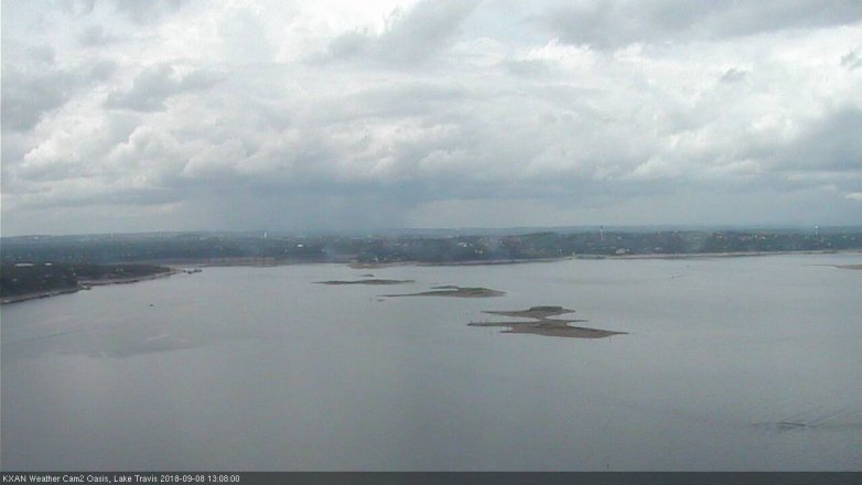 Lake Travis webcam, September 8, 2018 12:10 PM CT