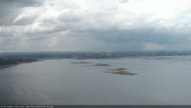 Lake Travis webcam, September 8, 2018 12:25 PM CT